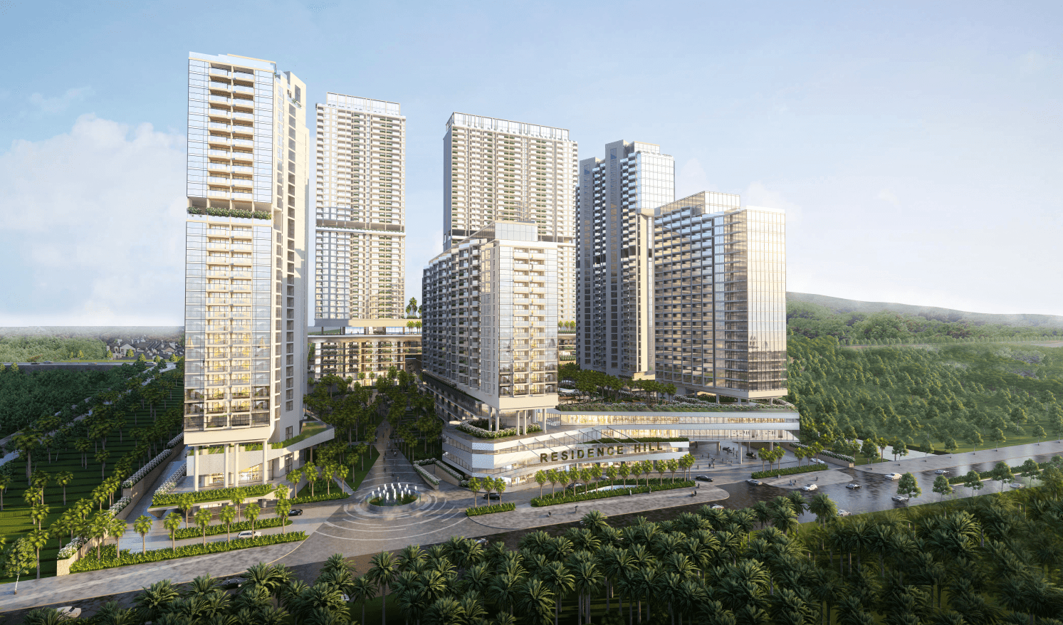 KHU PHỨC HỢP THƯƠNG MẠI, CĂN HỘ CAO CẤP RESIDENCE HILL